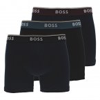 Lot de 3 boxers Boss coton bleu
