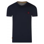 T-shirt col rond Timberland en en coton biologique bleu marine