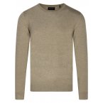 Pull col rond Teddy Smith avec manches longues beige