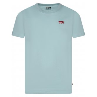 T-shirt Junior Garçon avec manches courtes et col rond Levi's® Chest Hit turquoise