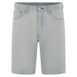 Short 5 poches Levi's® 501® en coton stretch indigo délavé à coupe courte