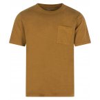 T-shirt avec manches courtes et col rond Levi's® coton marron