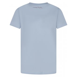 T-shirt col rond Junior Garçon Teddy Smith T-Nark en coton avec manches courtes bleu ciel