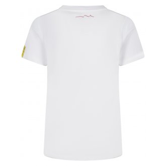 T-shirt col rond Junior Garçon Teddy Smith T-Neps en coton avec manches courtes blanc
