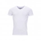 Tee-shirt à col V Tawax Teddy Smith en coton blanc