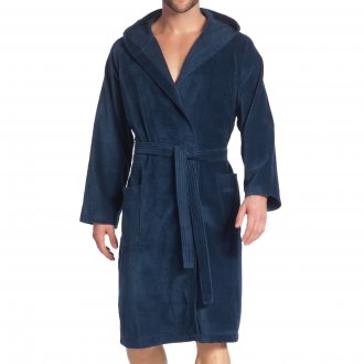 Vêtements Vêtements homme Pyjamas Robe de chambre pour hommes années 80 vintage robe de chambre homme de mode italienne vieille lingerie hommes élégants vêtements bleus homme lingerie homme peignoirs et robes de chambre Robes de chambre et peignoirs 