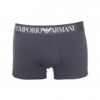 Boxer Emporio Armani Noir en coton stretch