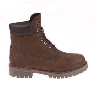 Boots Timberland Icon 6-Inch Premium cuir nubuck imperméable marron