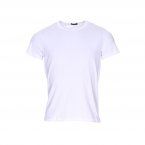 Tee-shirt col rond Eminence L'Optimum en coton blanc, tissu français