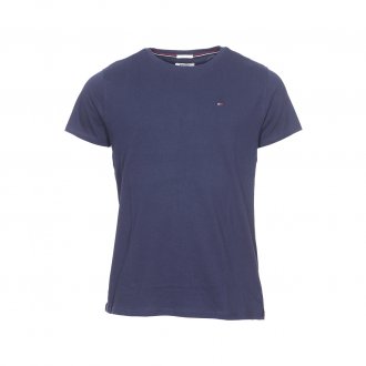 Tee-shirt col rond Original Tommy Jeans en coton bleu marine