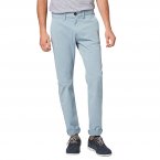 Pantalon chino Tom Tailor en coton stretch bleu ciel
