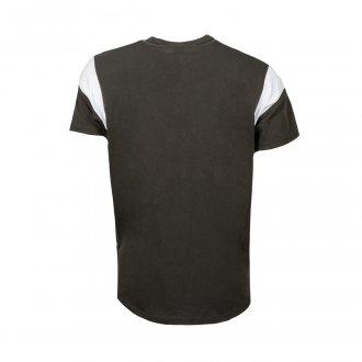 Tee-shirt col rond G-star Sport Panel en coton noir