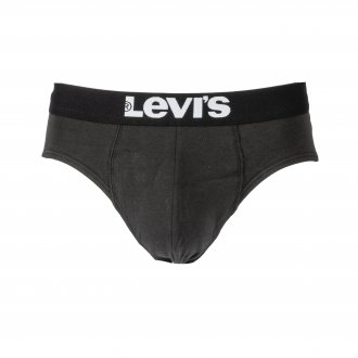 Lot de 2 slips Levi's® Underwear en coton stretch noir
