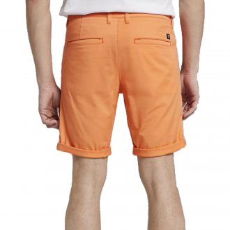 Short chino Tom Tailor en coton stretch orange