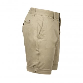 Short Tommy Jeans Essential en coton stretch beige
