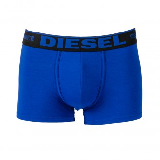 Lot de 3 boxers Diesel Damien en coton mélangé bleu marine, rouge et noir