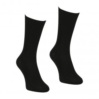 Lot de 2 paires de chaussettes hautes Eminence non comprimantes en coton mélangé noir