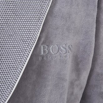 Kimono Hugo Boss Lord en velours gris 