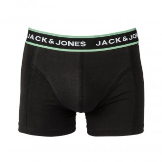 Lot de 3 boxers Jack and Jones en coton stretch noir