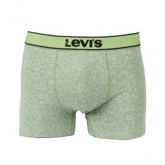 Lot de 2 boxers Levi's® Vintage en coton stretch vert chiné et noir