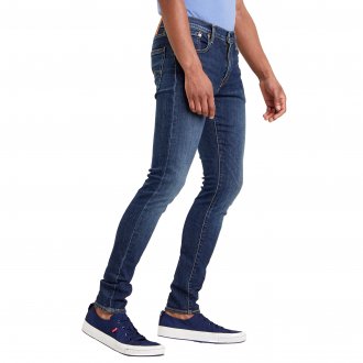 Jean Levi's® Skinny taper en coton stretch bleu