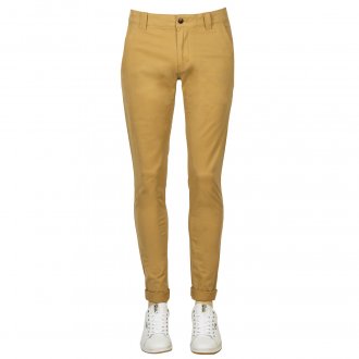 Pantalon Tommy Jeans Chino en coton stretch beige