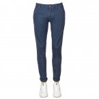 Pantalon Tommy Jeans Chino en coton stretch bleu marine