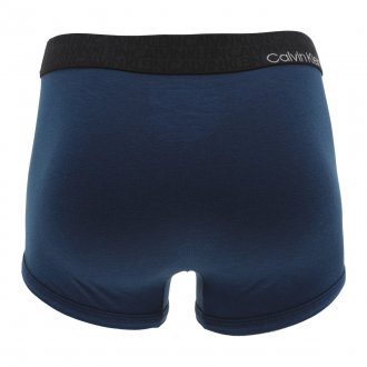 Boxer Calvin Klein en coton stretch mélangé bleu marine