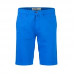 Short chino Pierre Cardin en coton stretch bleu turquoise