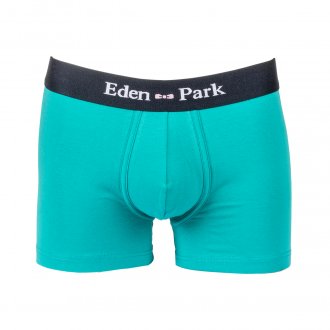Boxer Eden Park en coton stretch vert
