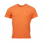 Tee-shirt col rond Levis Original en coton orange brodé