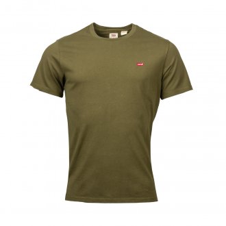 Tee-shirt col rond Levi's® Original en coton vert kaki