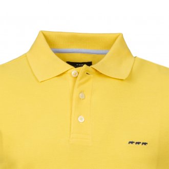 Polo Mise au Green Pamob en coton jaune