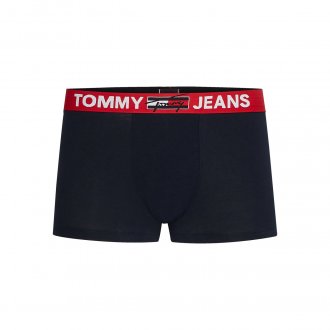 Boxer Tommy Jeans en coton biologique stretch bleu marine