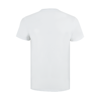 Tee-shirt col V Eminence en coton bio stretch blanc