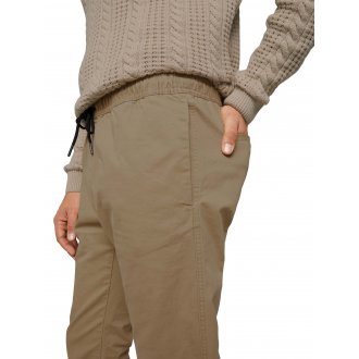 Pantalon Tom Tailor en coton stretch beige