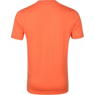 Tee-shirt col rond NZA Te Au en coton mélangé orange
