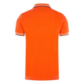 Polo Teddy Smith Pasian en coton orange