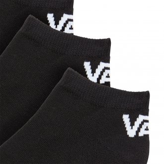 Lot de 3 paires de chaussettes courtes Vans noires