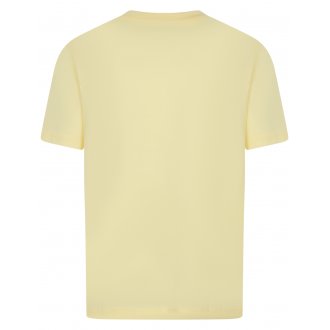 T-shirt Vans droite jaune avec manches courtes et col rond