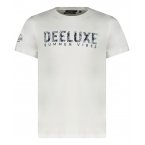 T-shirt col rond Deeluxe Junior en coton blanc