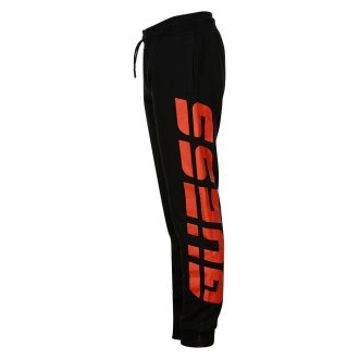 Pantalon de jogging coupe slim Guess en coton noir