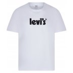 T-shirt à logo écriture Levi's® en coton blanc