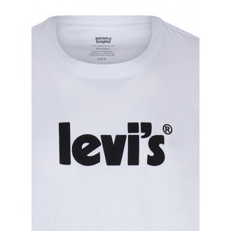 T-shirt à logo écriture Levi's® en coton blanc