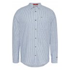 Chemise coupe slim à col américain Tommy Hilfiger en coton bleu ciel