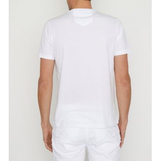 T-shirt Mise au Green blanc avec manches courtes et col rond
