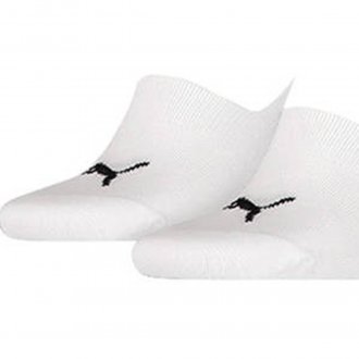 Lot de 2 paires de chaussettes Puma en coton stretch mélangé blanc