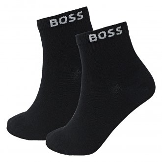 Paires de chaussettes Boss noires, lot de 2