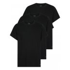 Lot de 3 t-shirts col rond Calvin Klein en coton noir