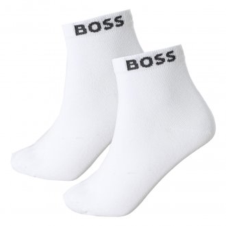 Paires de chaussettes Boss blanches, lot de 2